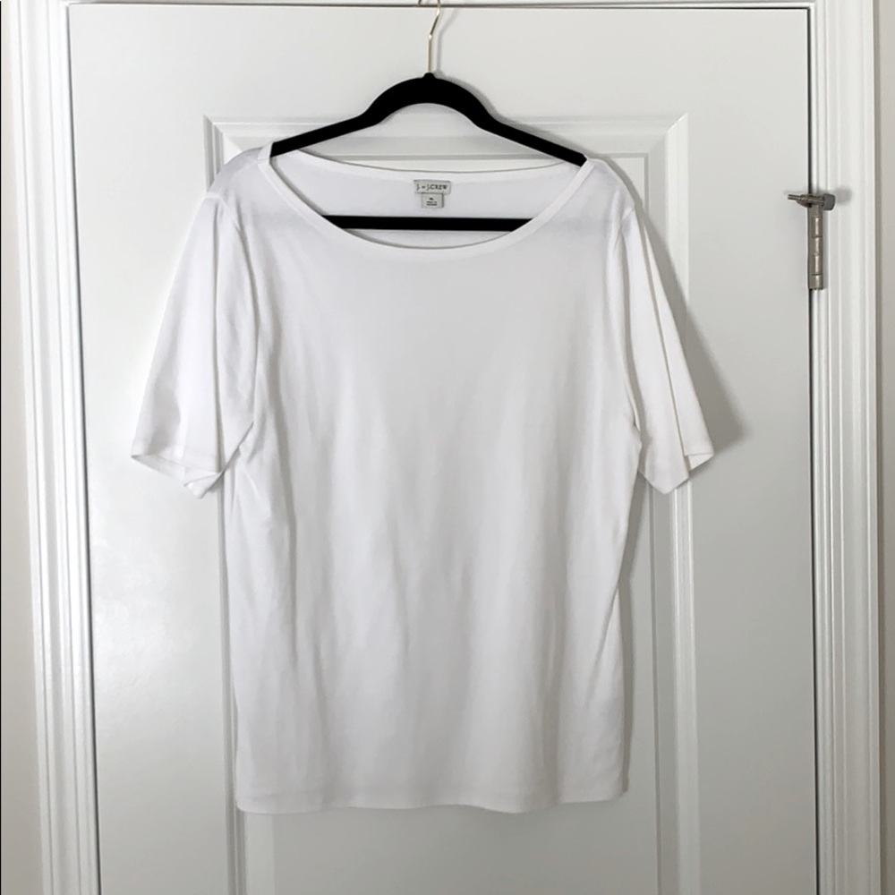 J. Crew white dress T-Shirt
